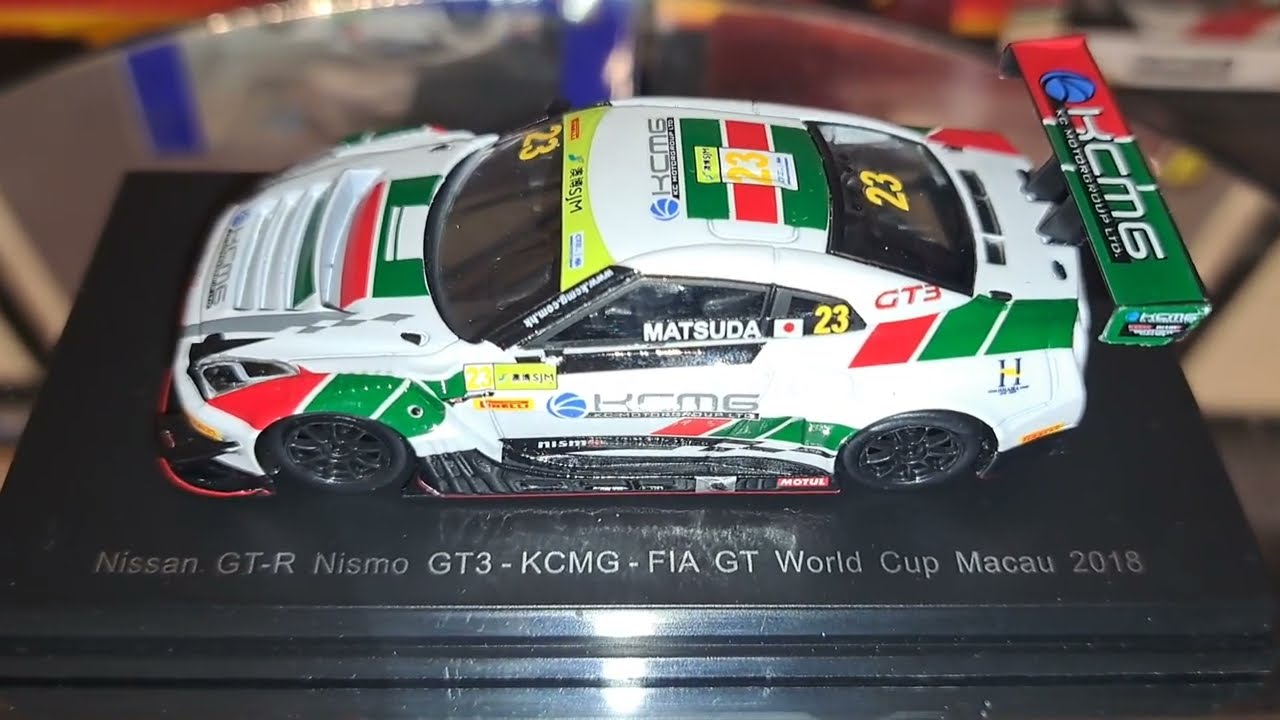 Sparky: KC Motor group Ltd. #23 Nissan GT GT3 in 1/64 scale. - YouTube