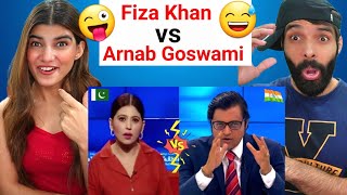 Arnab Goswami Vs Fiza Khan | Major Gaurav Arya Reaction !!