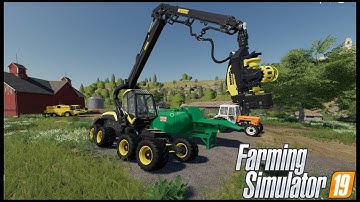 Farming Simulator 19 - STARTING OUR LOGGING COMPANY! - EP.1