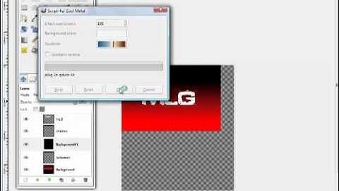 How to make a good gamebattles logo using gimp 2.6