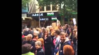 Melbourne climate march