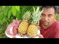 Yummy cooking beef with pineapple  recipe -  eating  delicious