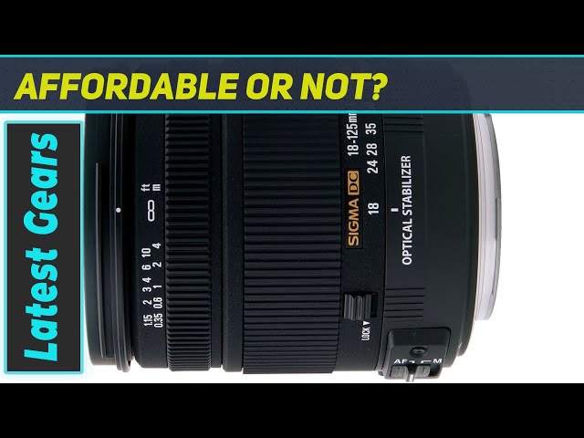 Sigma 18-125mm f/3.8-5.6 AF DC OS HSM Zoom Lens Review - YouTube