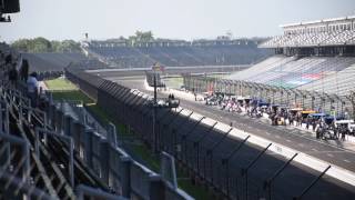 Indianapolis 500 Thursday Practice - Session Concludes From Turn 1 Entry (Stand A Penthouse)