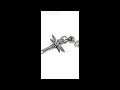 ウイングソードピアス　ACE0185　Wing sword earring　シルバーアクセサリーsilver jewelry