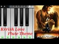 Krrish  flute love theme  hrithik roshan  priyanka chopra  piano cover  perfect piano