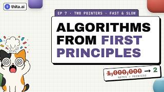 Fast & Slow Pointers from First Principles | Linked List Cycle (Floyd's) | DSA 99 Patterns Ep 7