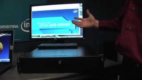 Primeira demonstração do Intel Tri-gate de 22nm..flv