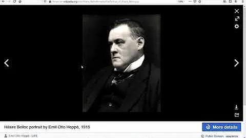 Hilaire Belloc (Introduction)