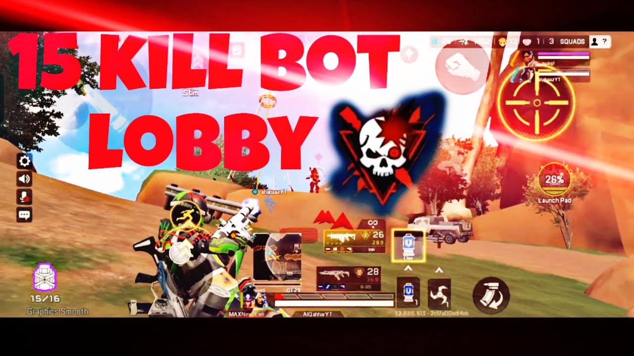 15 Kill Octane Apex legends mobile gameplay #apexlegends #gaming #viral ...