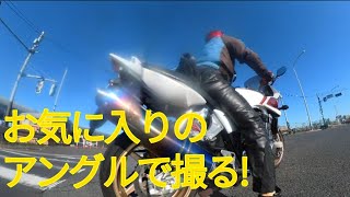 お気に入りのアングルで走るCB1300SB#cb1300