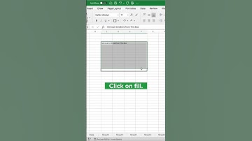 Use This Hack to Remove Gridlines From A Specific Set of Data in Excel! #excel #exceltutorial