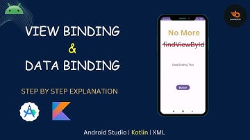 View Binding and Data Binding in Android Studio using Kotlin🔥 | #android #kotlin #codewithts