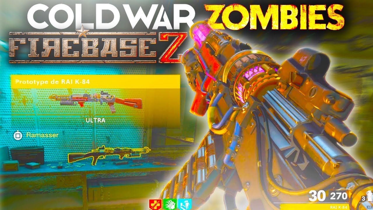 TUTO CONSTRUIRE LARME SPECIALE RAI K84 DE FIREBASE Z Cold War Zombie