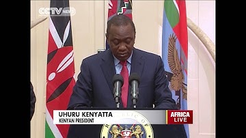Riek Machar Meets Uhuru Kenyatta