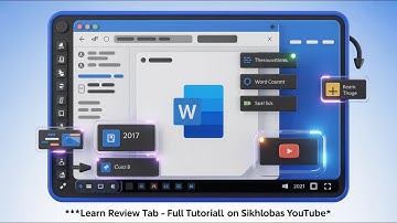 "MS Word Review Tab Explained ✅ Hindi Tutorial | Track Changes, Comments, Compare Docs | Sikhlo bas"