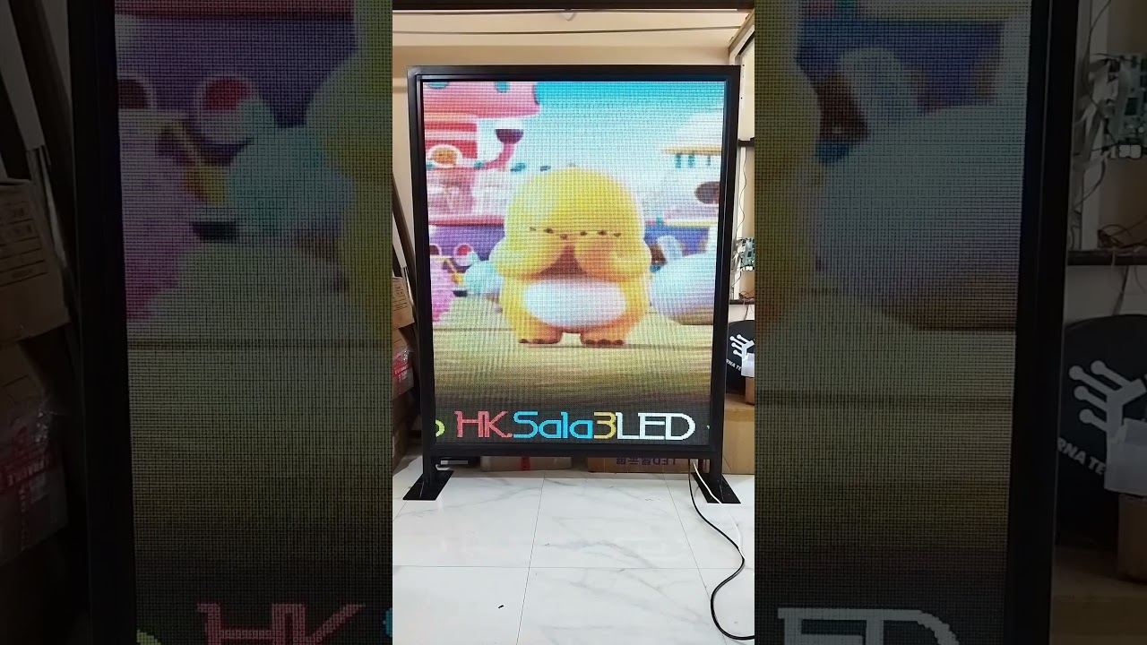 Running Text RGB Videotron Full Color 170x140Cm Wifi P5 Outdoor 