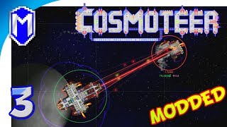 Cosmoteer - Super Long Range Shock Missiles - Let's Play Cosmoteer Abh Mod Gameplay Ep 3