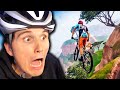 Ich FLIEGE über die Schlucht! | FAHRRAD SIMULATOR