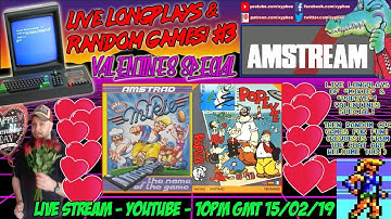 [AMSTRAD CPC] Live Longplays & Random Games #3 - Valentine
