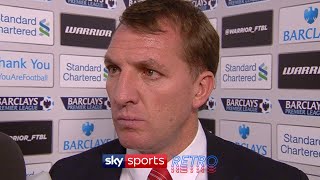 Brendan Rodgers on Steven Gerrard's slip & Liverpool's 2-0 defeat to Chelsea