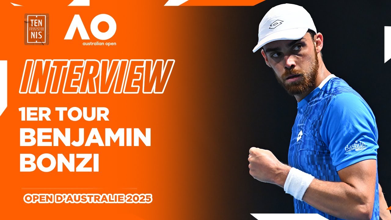 Bonzi solide vainqueur de Goffin au premier tour | Open d'Australie 2025 | FFT