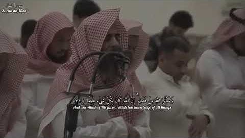 (يريد الله أن يخفف عنكم وخلق الإنسان ضعيفا) آيات من سورة النساء بتلاوة لا تكرر للشيخ محمد اللحيدان