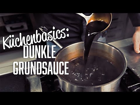 Dunkle Grundsoße –