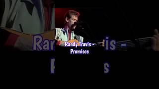 Randy Travis - Promises (Lyrics) #80smusic #countrymusic #songlyrics #reels #video