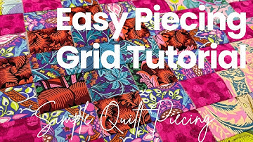 Get Started Using Easy Piecing Fusible: Projects, Pixels, & Panels