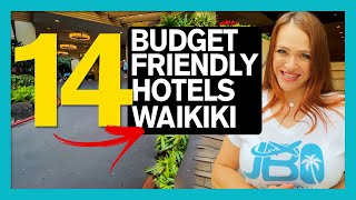 14 Budget Hotels In Waikiki Walking Tour