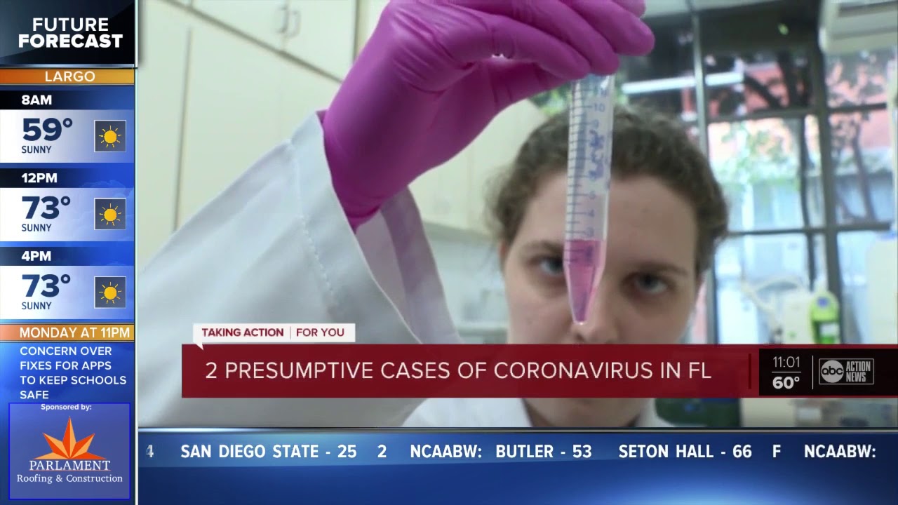 First 'Presumptive Positive' Cases of Coronavirus Reported in ...