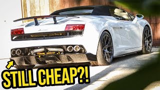 Here's How Much Money My Cheap Lamborghini ACTUALLY Cost To Rebuild