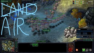 StarCraft II 2021 - How to kill Protoss with Terran air #12 - Proxy void ray outcountered