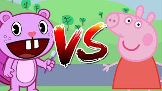 M.U.G.E.N. REQUEST | Toothy Vs Peppa Pig | Happy Tree Friends Vs Peppa Pig M.U.G.E.N. REQUEST | Toothy Vs Peppa Pig | Happy Tree Friends Vs Peppa Pig