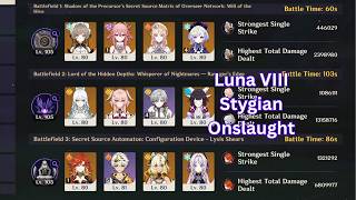 Luna VIII Stygian Onslaught, Fearless | C0 Sandrone | C0 Zibai | C1 Mavuika (249s)