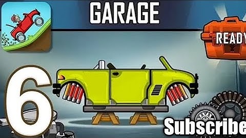 Hill climb Racing - Gameplay  Walkthrough Part 6 -  Garage (ios, Android)