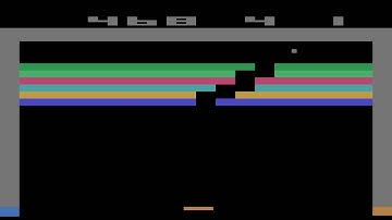 Atari 2600 - Breakout - Game 12 (1 Player)