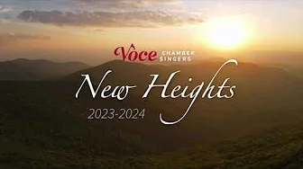 "New Heights" Voce's 35th Anniversary Season Announcement