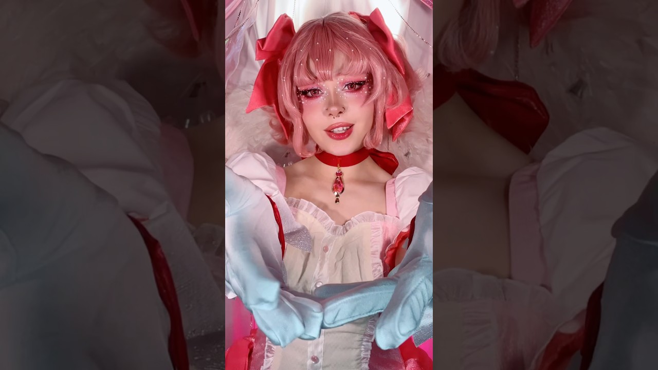 the movie is coming soon !! ( I hope) #cosplay #makeupartist #madokamagica #puellamagimadokamagica