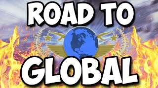 Road to Global  - Жесткий ПОТ! (CS:GO) #1