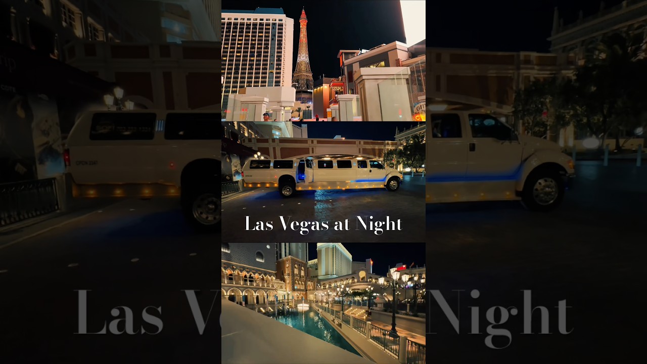 Las Vegas bei Nacht 🤩🔥