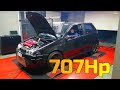 Fiat punto gt 700hp modified  tunemasters 