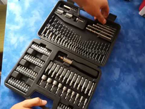 Набор инструментов DeWalt 109 предметов (DT0109) - YouTube