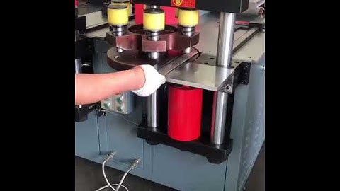Bending Operation of MOTI Busbar Machine
