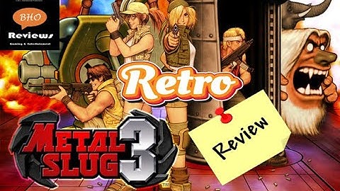 METAL SLUG 3 Review #retrogaming #neogeo #metalslug3