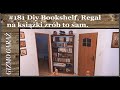 #181 Diy Bookshelf, Regał na książki zrób to sam