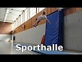 Trainiert in Sporthalle!