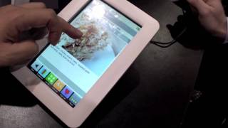Key Ingredient Demy Digital Recipe ebook Reader at CES 2010