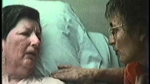 Elisabeth Kubler-Ross - Speaks to a dying patient,...
